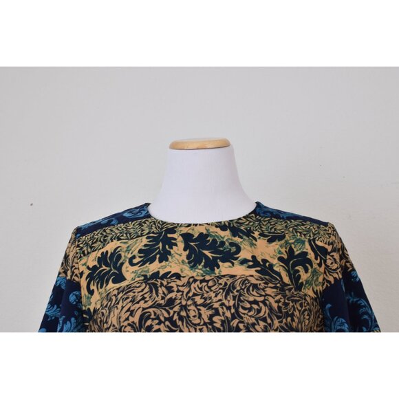 Vintage 80s Floral Polyester Wrap Dress By Prophecy By Sag Harbor | size 12 - Picture 10 of 10